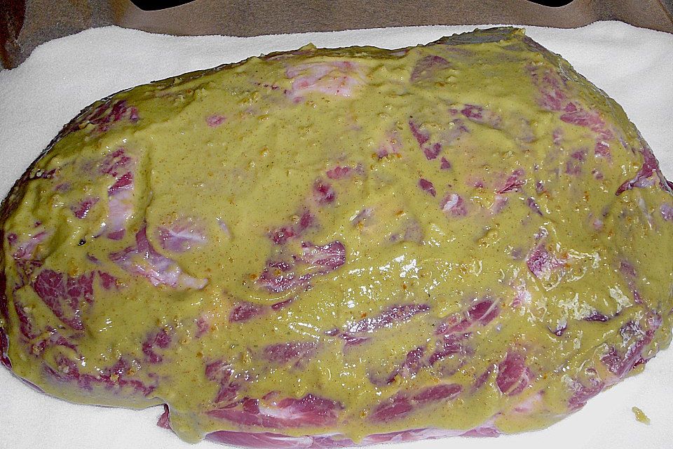 Salzbraten mit Krautsalat Salzbraten mit Krautsalat