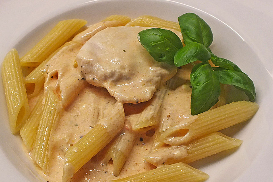 Brunch Hähnchen-Nudelpfanne