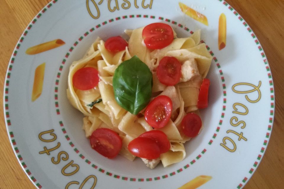 Brunch Hähnchen-Nudelpfanne