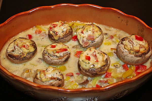 Überbackene Champignons von JennyL82 | Chefkoch