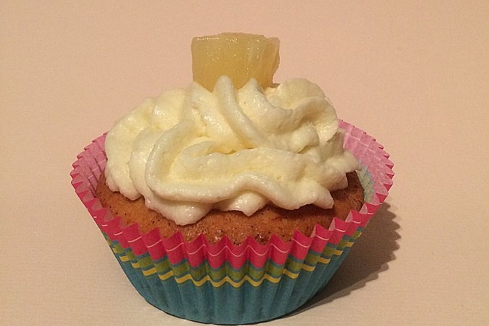 Pina Colada-Cupcakes Pina Colada-Cupcakes