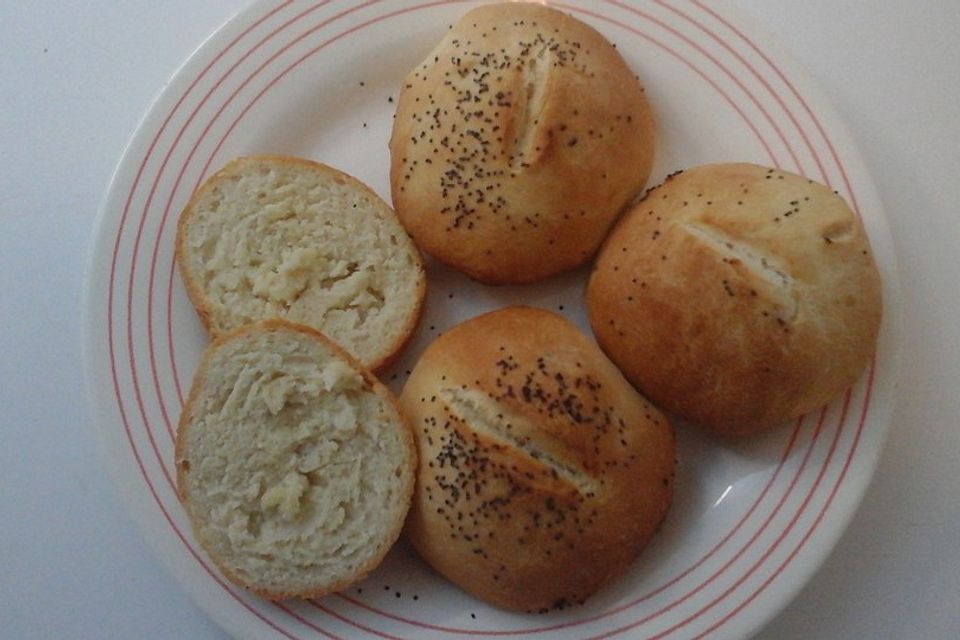 Tschechische Mohnbrötchen