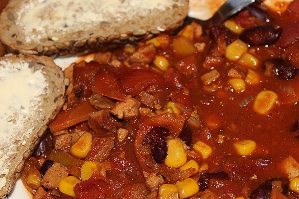 Marcs veganes Chili sin carne