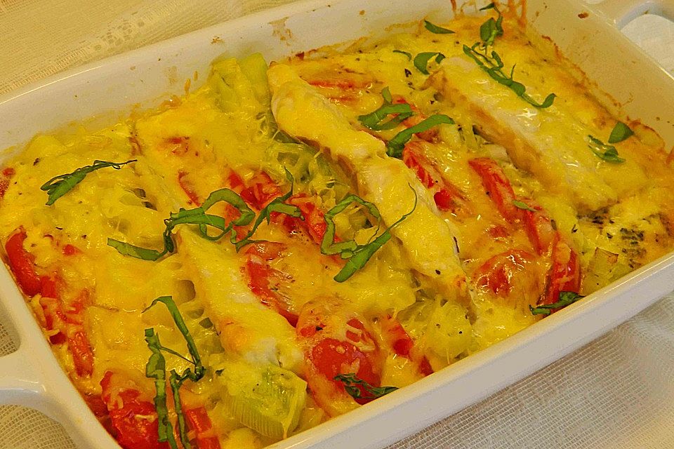 Fisch-Gemüse-Auflauf à la Anne