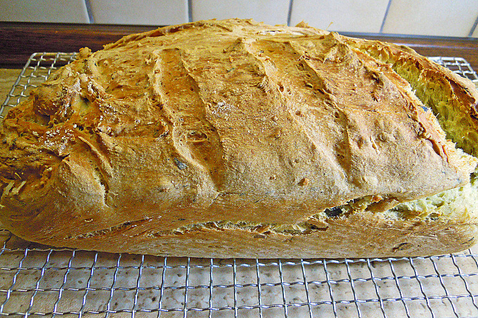 Helles Kürbiskernbrot