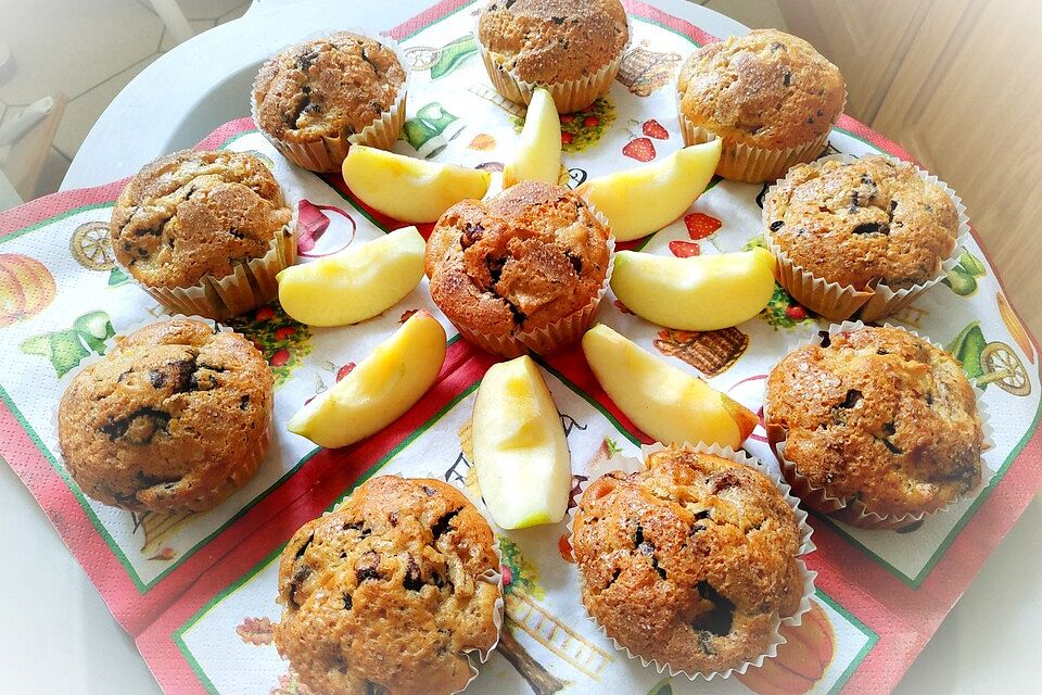 Apfel-Zimt Muffins