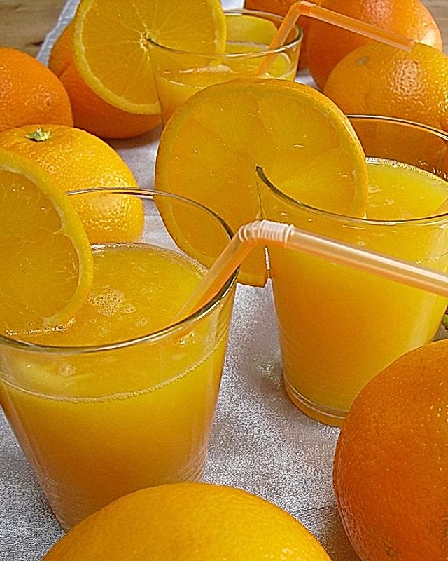 Orangen-Mandarinen-Zitronensaft