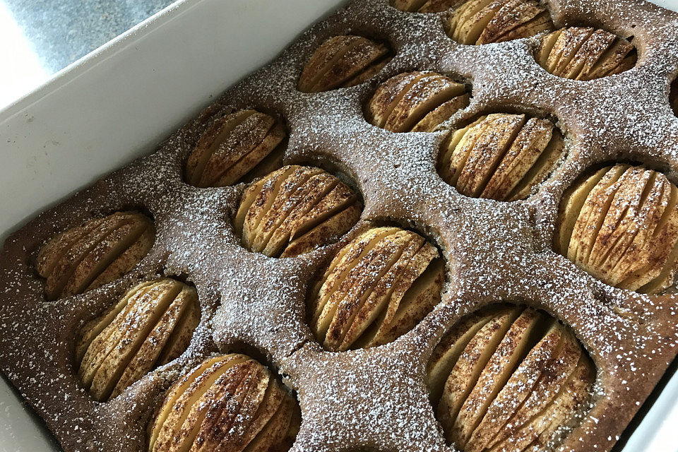 Veganer Apfelkuchen sehr fein