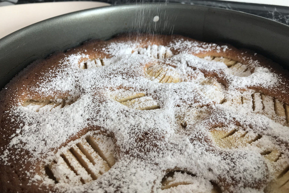 Veganer Apfelkuchen sehr fein