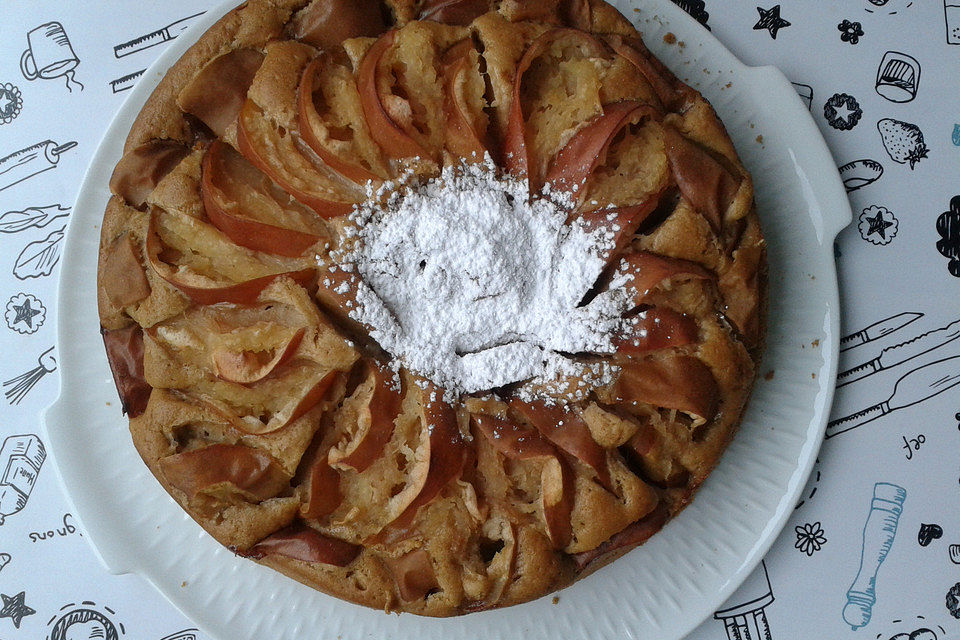 Veganer Apfelkuchen sehr fein