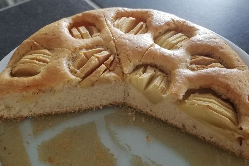 Veganer Apfelkuchen sehr fein