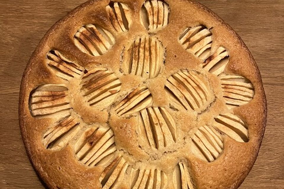 Veganer Apfelkuchen sehr fein