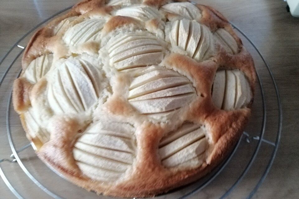 Veganer Apfelkuchen sehr fein