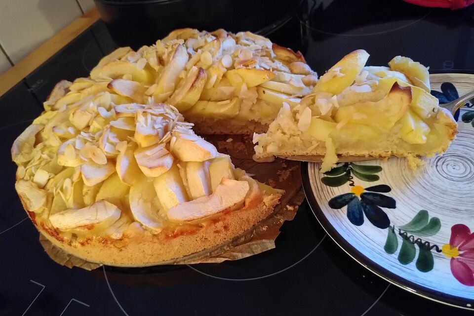 Veganer Apfelkuchen sehr fein