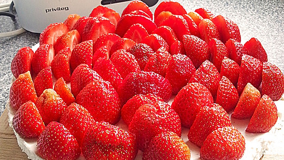 Baumkuchen Mit Erdbeeren Von Pprinzessin Chefkoch