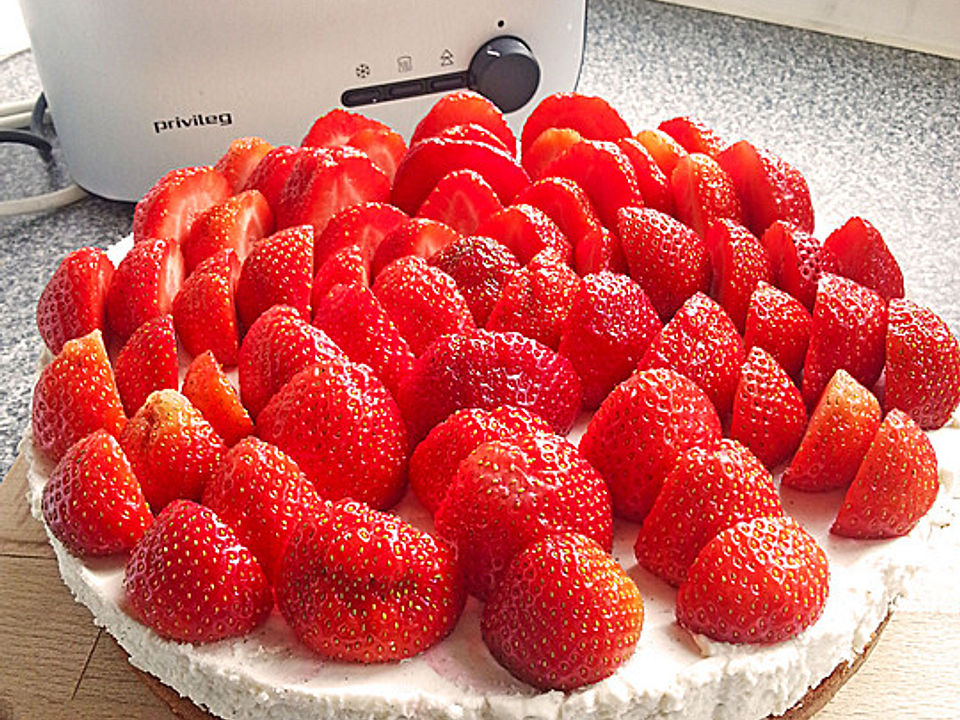 Baumkuchen Mit Erdbeeren Von Pprinzessin Chefkoch