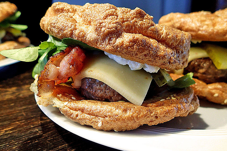 Low Carb Burgerbrötchen 'Oopsies'