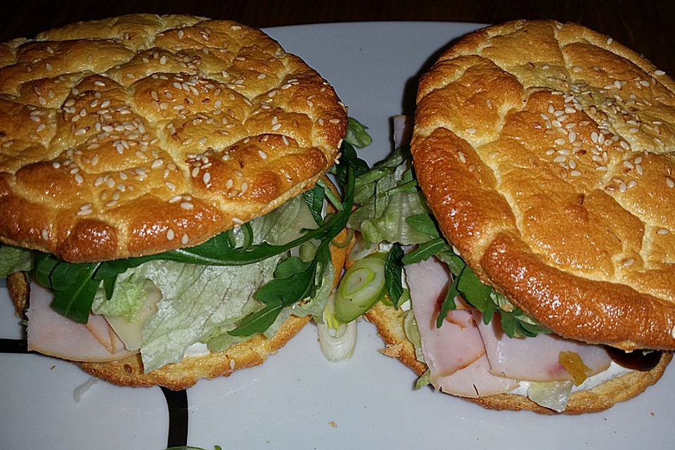 Low Carb Burgerbrötchen 'Oopsies'