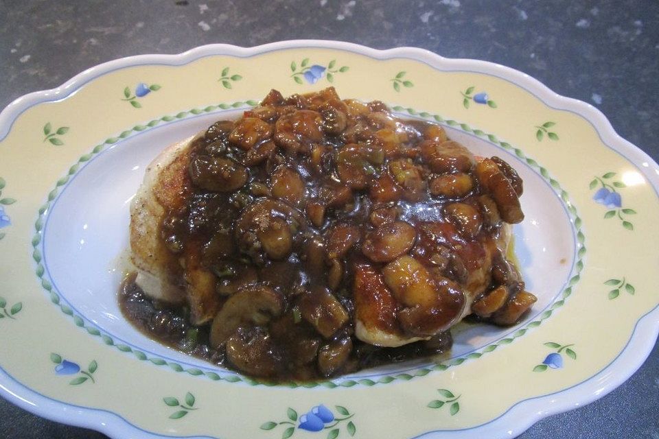 Champignons in Balsamico