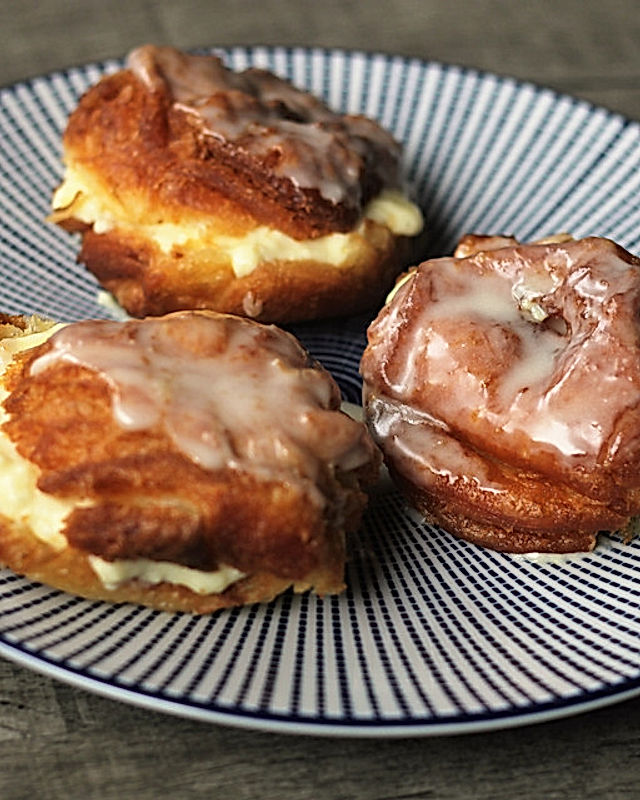Amerikanische Cronuts - die perfekte Verbindung von Croissants und Donuts
