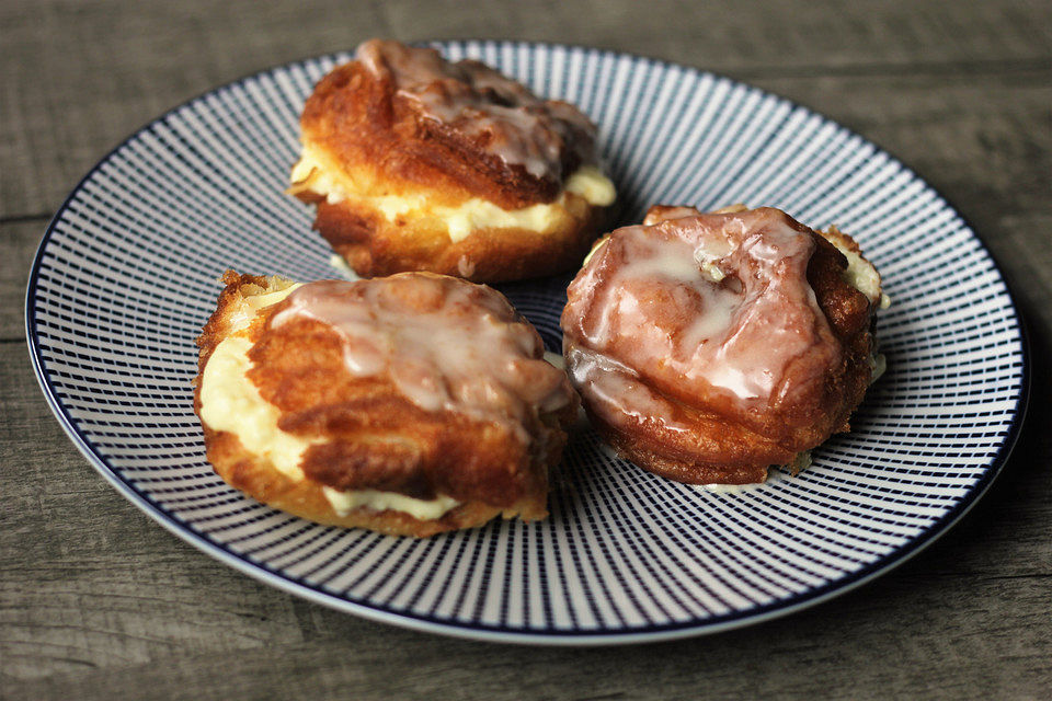 Amerikanische Cronuts - die perfekte Verbindung von Croissants und Donuts