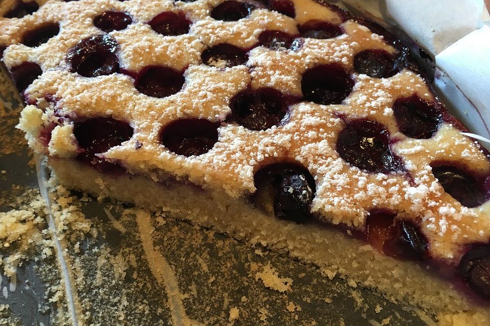Veganer Heidelbeer-Kuchen à la Mäusle