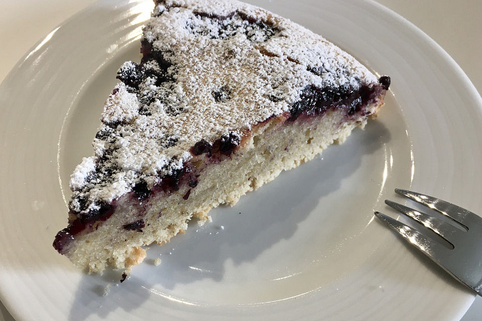 Veganer Heidelbeer-Kuchen à la Mäusle