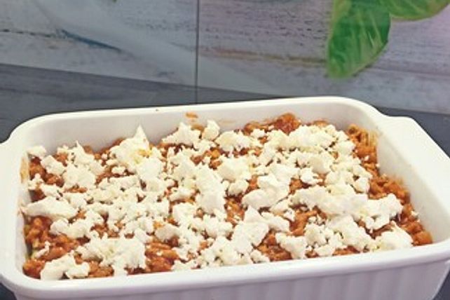 Griechischer Zucchini-Auflauf mit Feta von schleckigekatze| Chefkoch
