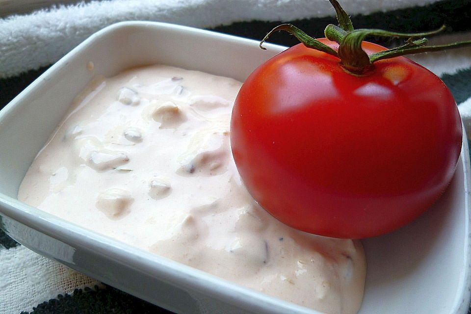 Amerikanischer Bacon-Tomaten-Dip