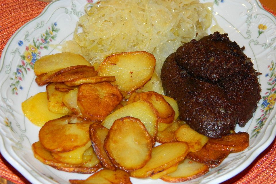 Bratkartoffeln - innen weich, außen sehr knusprig