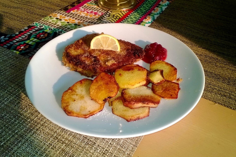 Bratkartoffeln - innen weich, außen sehr knusprig