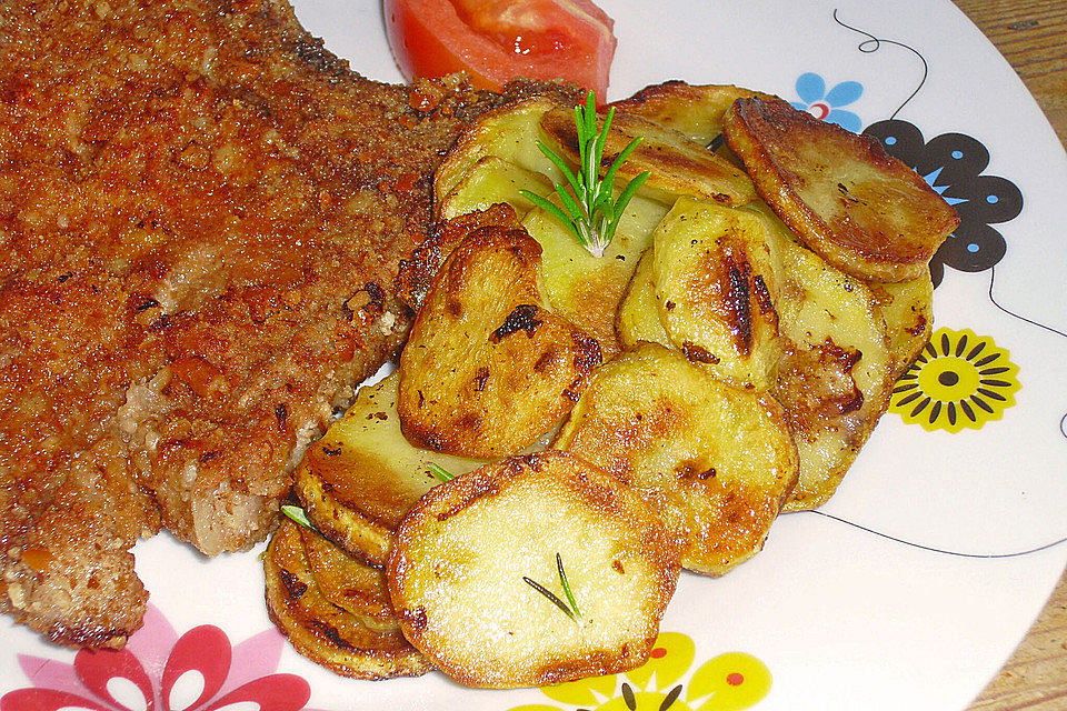 Bratkartoffeln - innen weich, außen sehr knusprig