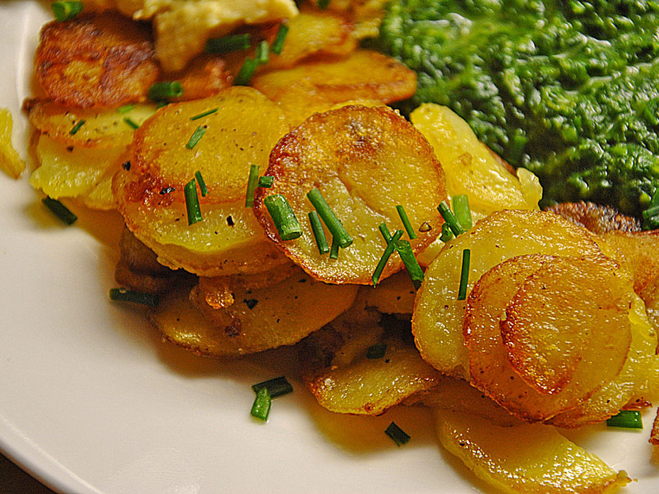 Bratkartoffeln Innen Weich Aussen Sehr Knusprig Von Kaffeeluder Chefkoch