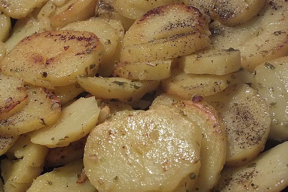 Bratkartoffeln - innen weich, außen sehr knusprig