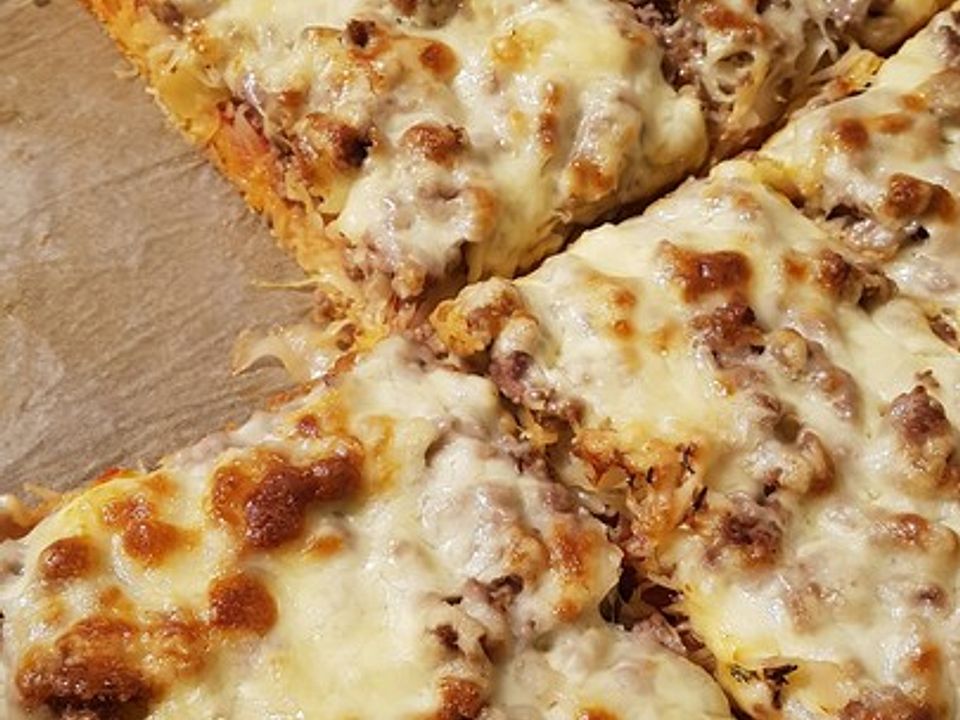 Sauerkrautpizza von mattanja2002 Chefkoch