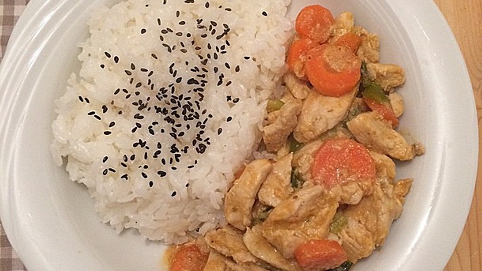 Huhn in Erdnusssoße von Stefanie_Friese