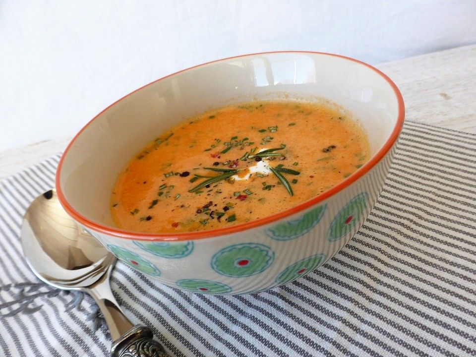 Paprika-Ricotta-Suppe von Gretsi| Chefkoch