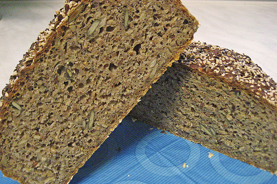 Sauerteigbrot mit Roggenschrot