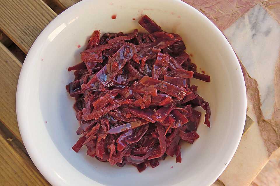 krümeltigers Rotkohl-Rote Bete Gemüse