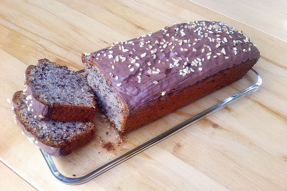 Schoko-Mandel-Bananen Kuchen