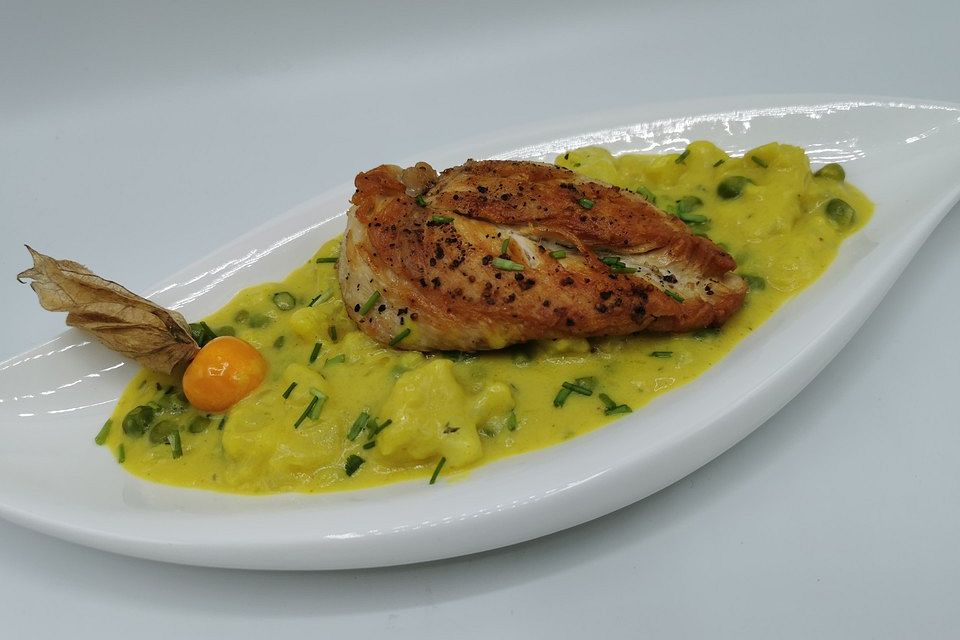 Hähnchenfilet mit Blumenkohlcurry