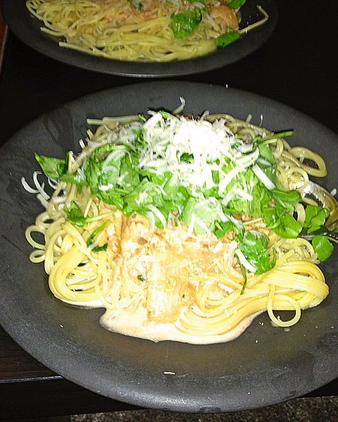 Lachsspaghetti Rezepte | Chefkoch