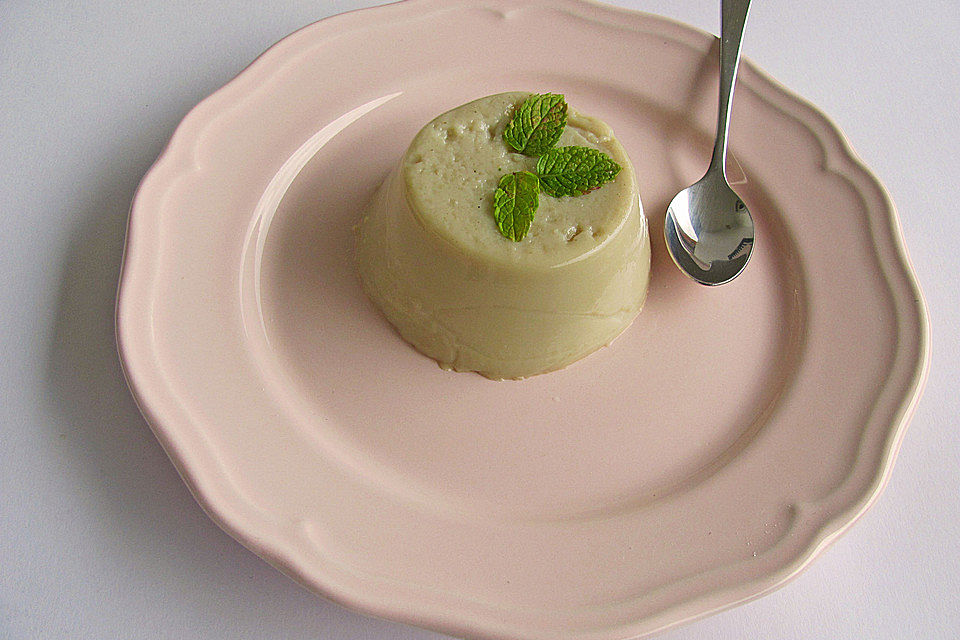 Minz-Panna Cotta