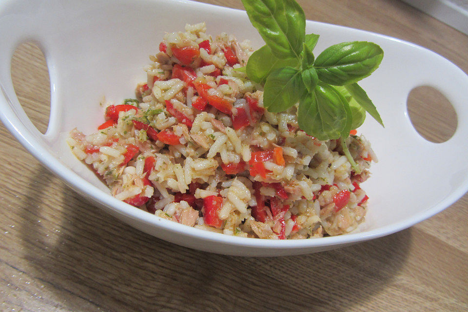 Schneller Reissalat