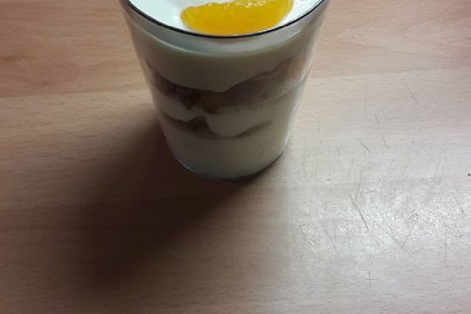 Spekulatius-Mandarinen-Quark-Creme