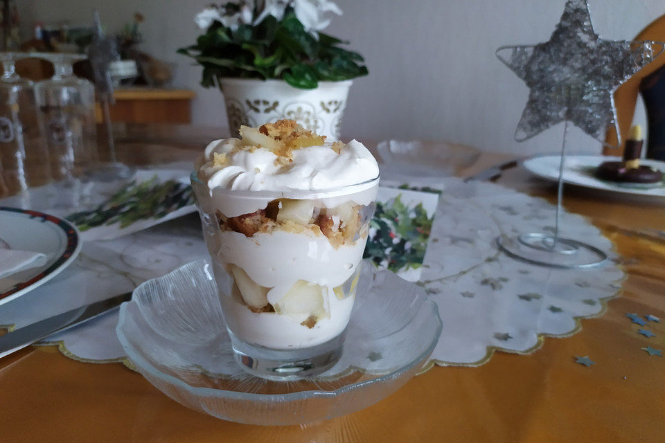 Spekulatius-Mandarinen-Quark-Creme