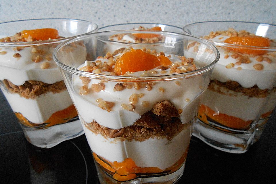 Spekulatius-Mandarinen-Quark-Creme