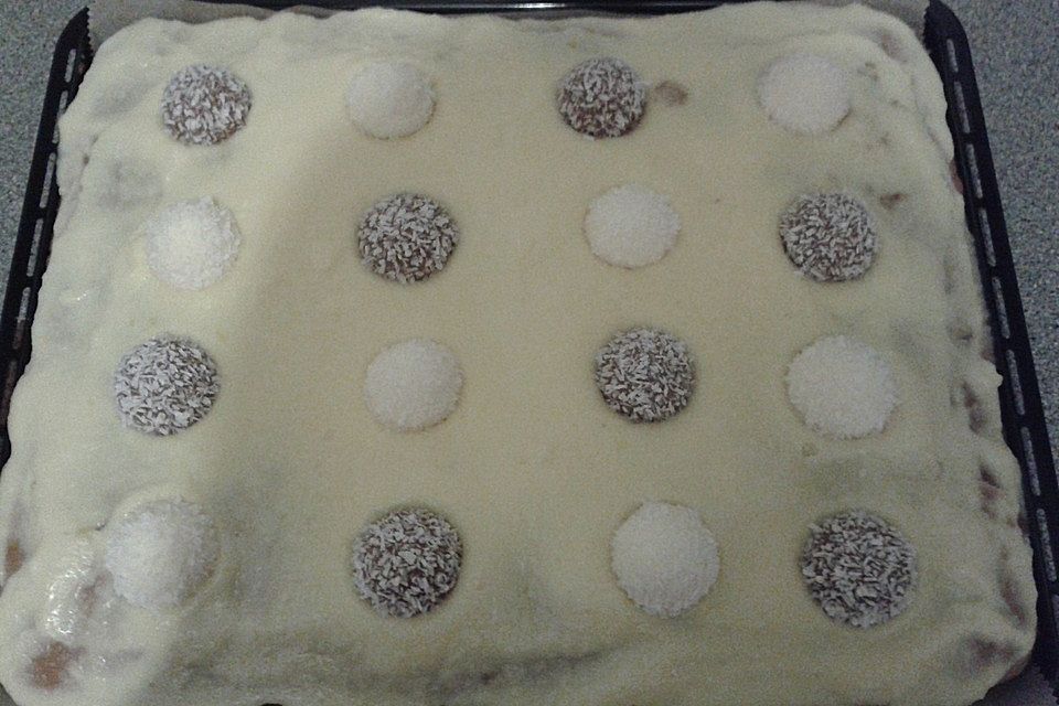 Kokos-Schoko-Blechkuchen