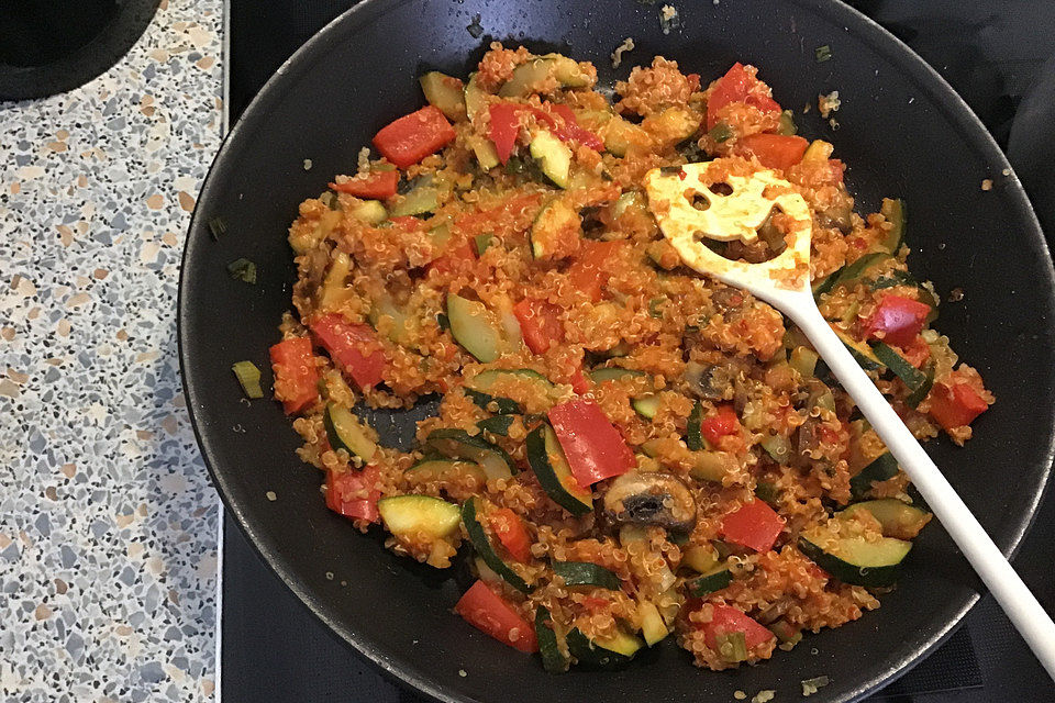 Quinoa-Gemüse-Pfanne