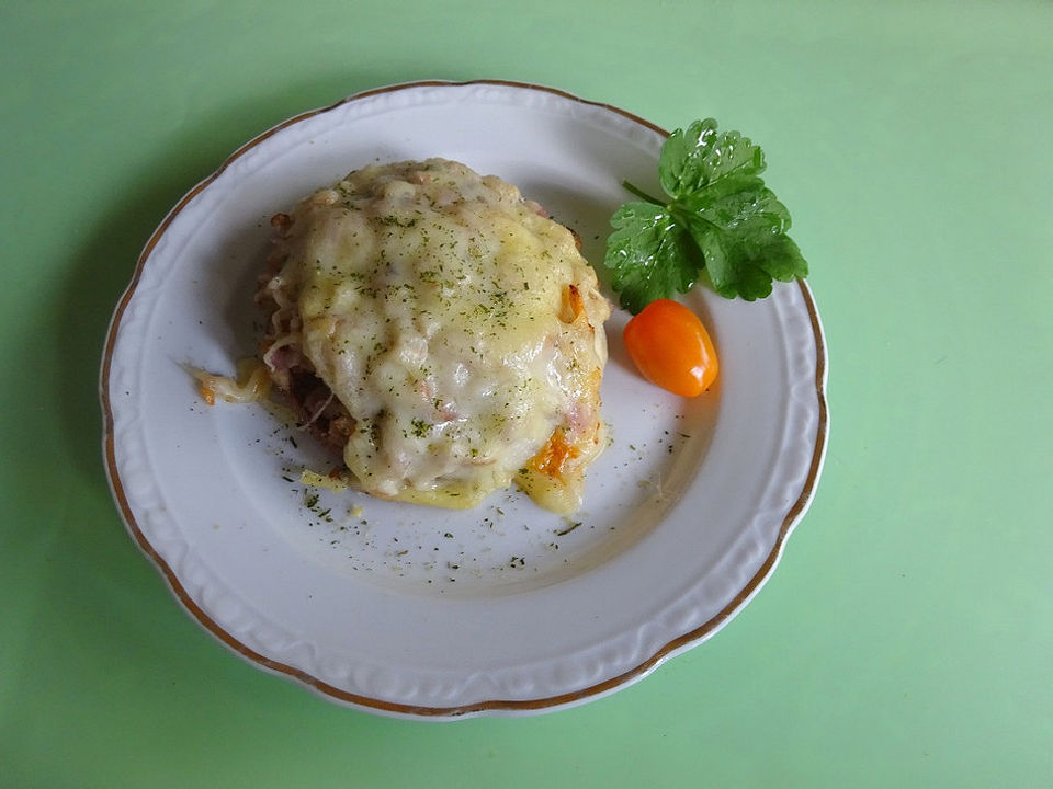 Hackfleisch-Reis-Baguette von Hasenhausen| Chefkoch